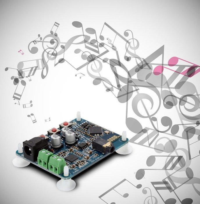 KKmoon Wireless Bluetooth 4.0 Audio Receiver Board Stereo Digital Amplifier Module 210W N3