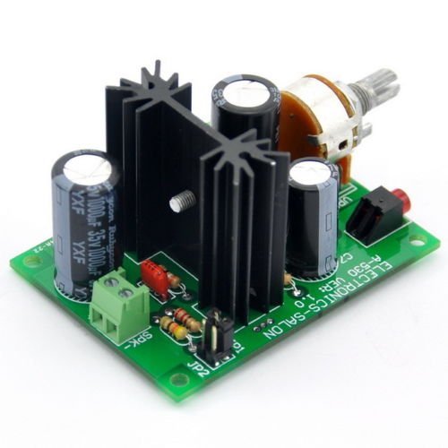Electronics-Salon Mono 10W Audio Amplifier Module, Based on TDA2003 A. for Car Radio etc. N6