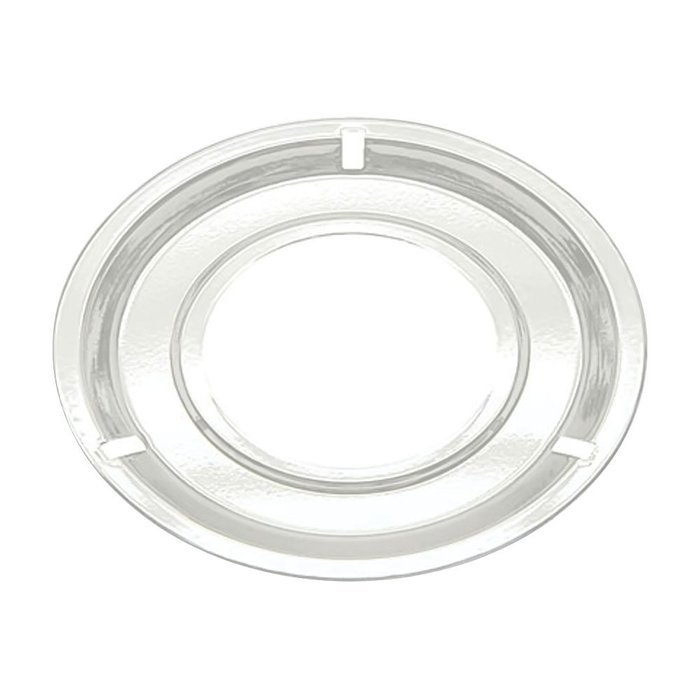 Range kleen Drip Pan Porcelain / White 8.25", Single Pack