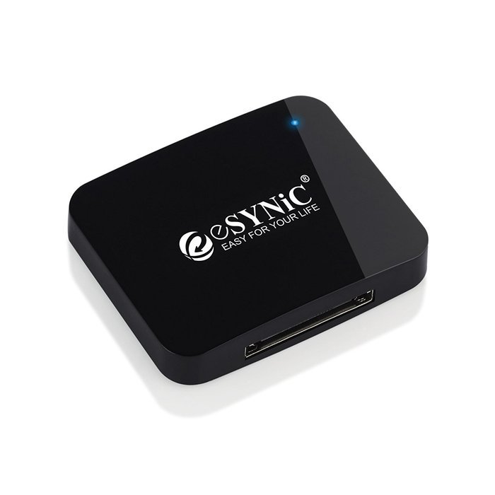 ESYNIC Bluetooth 4.0 Receiver 30 Pin Bluetooth Wireless Receiver A2DP Music Audio Adapter with APTX CRS Technology... N7