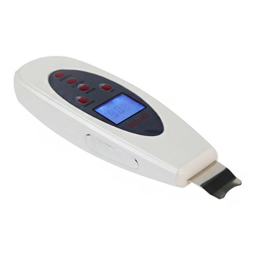 Multifunction Ultrasonic Facial Face Skin Massager LCD Scrubber Cleaner US Plug N6