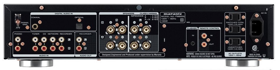 Marantz PM6005 Hi-Fi Integrated Amplifier with Digital Inputs N8