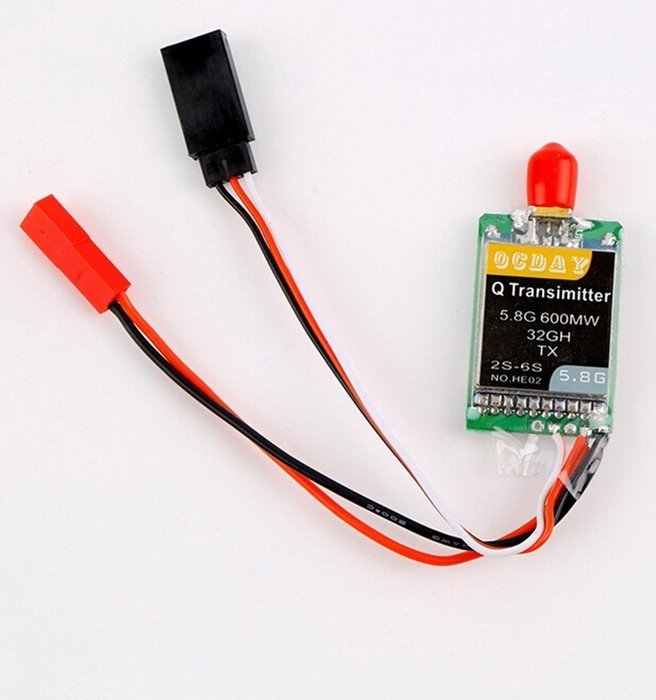 Padshow FPV 5.8GHz 32CH 600mW AV Wireless FPV Transmission Mini Transmitter TX N4
