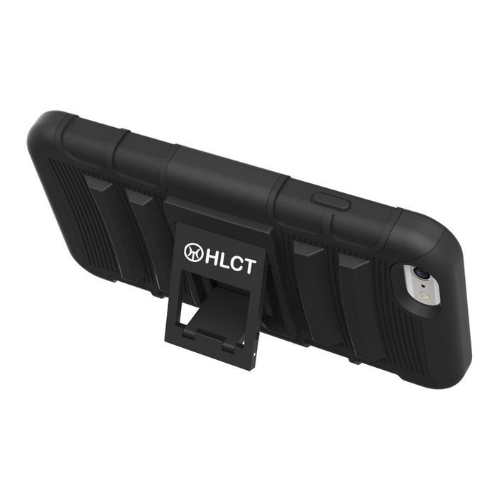 2 iPhone 6S/6 Plus Case, HLCT TWIN PACK Rugged Shock Proof Dual-Layer Case with Built-In Kickstand for iPhone... N6