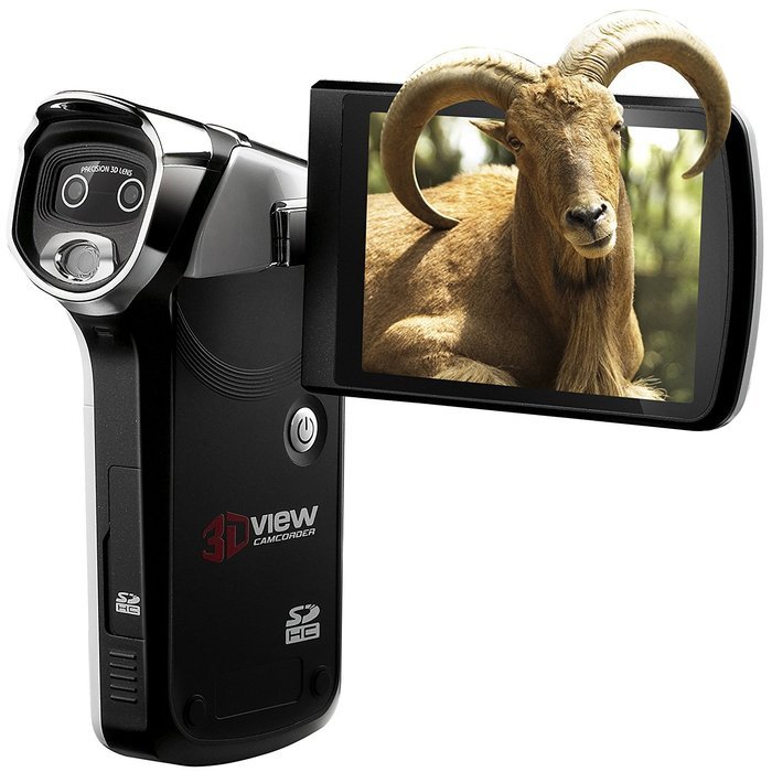 DXG USA DXG-5D7V Pocket 3D Camcorder and 3D Media Player Bundle N5 free ...