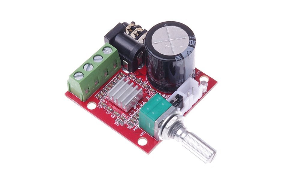 SMAKN&reg; Mini PC Digital Stereo Audio Amplifier Module 10W+10W 2 Channel Power Amp Class-D 12 V DC N6
