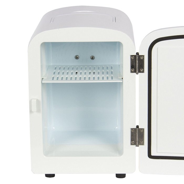 Portable Mini Fridge Cooler and Warmer Auto Car Boat Home Office AC & DC White N2