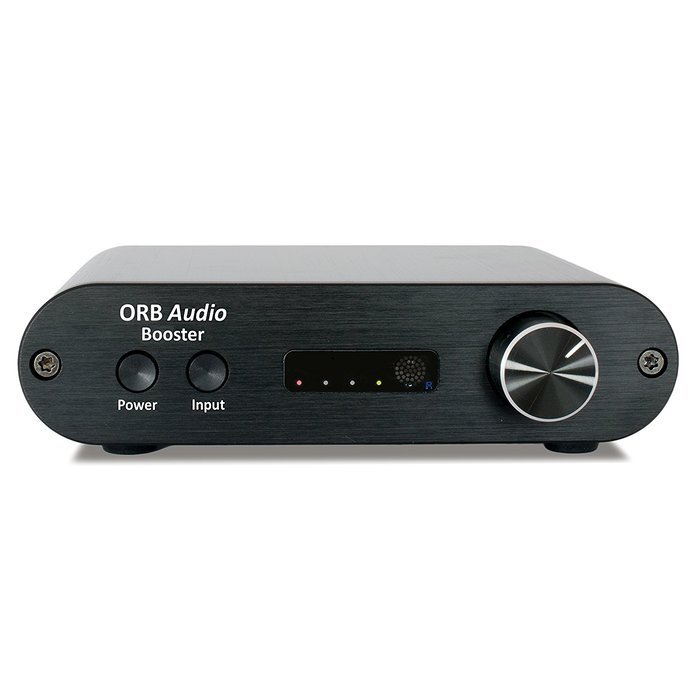 Orb Audio Booster 50 Watt Mini Integrated Amplifier With Optical Input and Remote Control N4