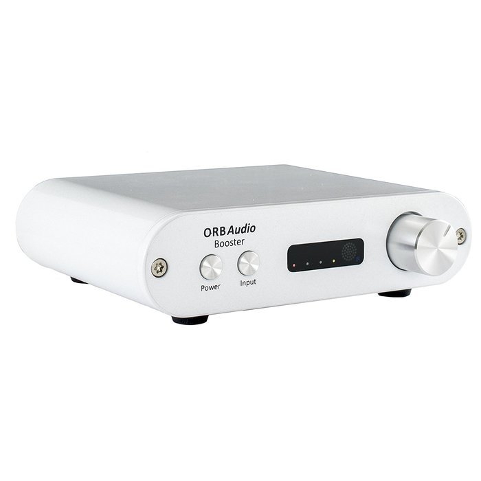 Orb Audio Booster 50 Watt Mini Integrated Amplifier With Optical Input and Remote Control N5