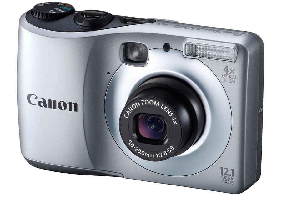 Canon Digital Camera PowerShot A1200 (Silver) PSA1200(SL) (Japan Imported) (Japan Imported) N4