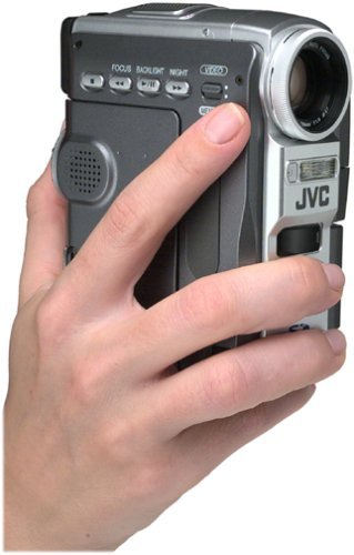 JVC GRDVM96U MiniDV Compact Digital Camcorder w/2.5 " LCD, MPEG4 Movie Mode & 8MB SD Card N7
