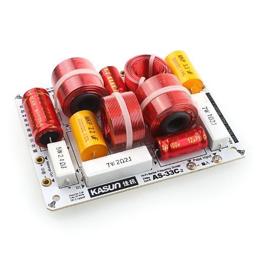 RioRand&reg;HiFi Audio Frequency Divider 160W 3 Way Crossover Filters For Multi Speakers