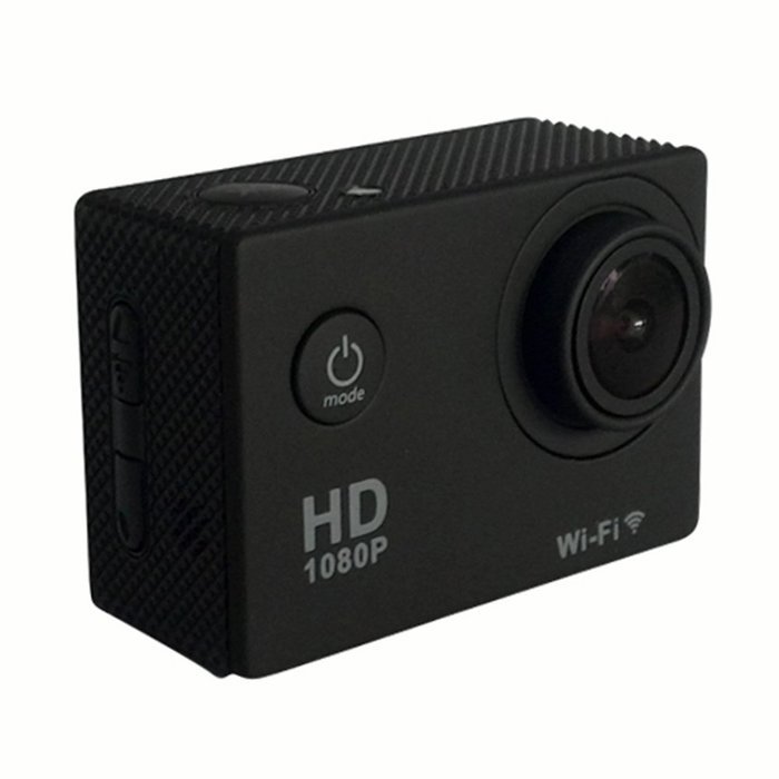 YK Waterproof WiFi Portable Wireless Mini Action Sports Camera Full HD H264 1080p 12Mp Video DV 2 inch LCD Display... N9