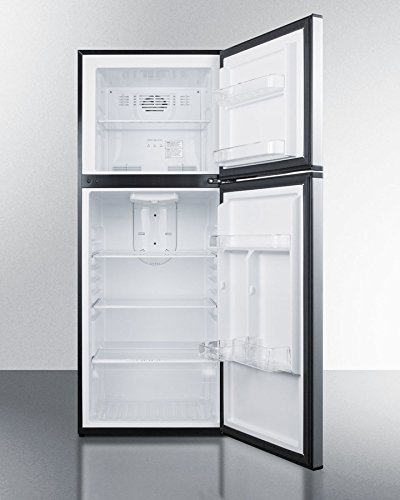 Summit FF1077SS 24" Top Freezer Refrigerator with 9.8 cu. ft. Capacity Frost Free Operation Adjustable Glass Shelves... N3