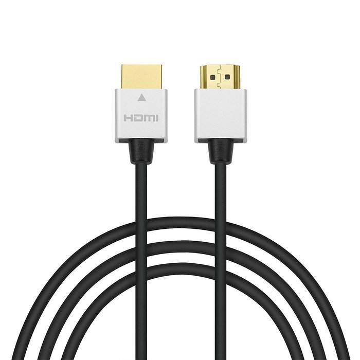Perlegear 6' Ultra Slim HDMI Cable - High-Speed HDMI to HDMI Cable - Gold Plated Connectors - Ethernet / Audio... N5