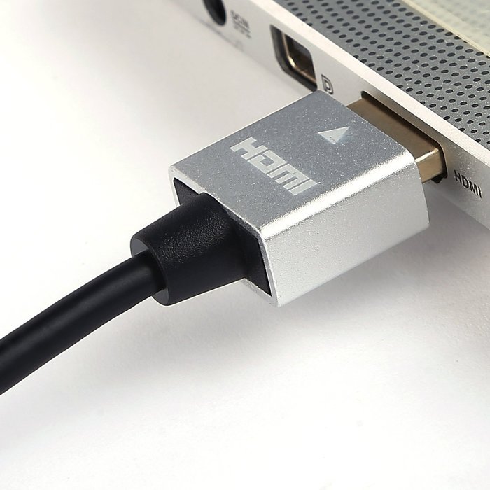 Perlegear 6' Ultra Slim HDMI Cable - High-Speed HDMI to HDMI Cable - Gold Plated Connectors - Ethernet / Audio... N6