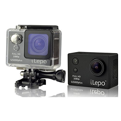 KuWFi iLepo Wifi sj5000 Plus Sport Action Camera 16MP 1080P Full HD 2" LCD Screen Coated Glass Waterproof 30m... N8