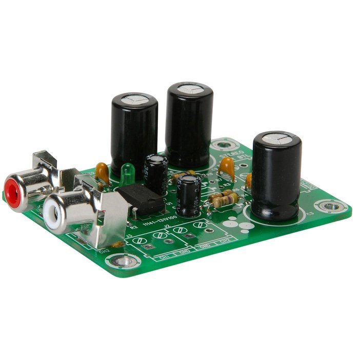 Two Class AB Headphone Amplifiers 2x1W Kit N2
