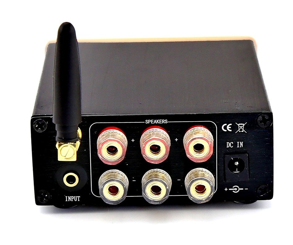 Nobsound&reg; Bluetooth 4.0 Amp Digital TPA3116 2.1 Channel Subwoofer HiFi Amplifier N6