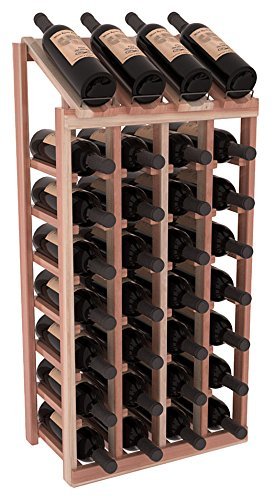 Wine Racks America Redwood 4 Column 8 Row Display Top Kit. 13 Stains to Choose From! N7