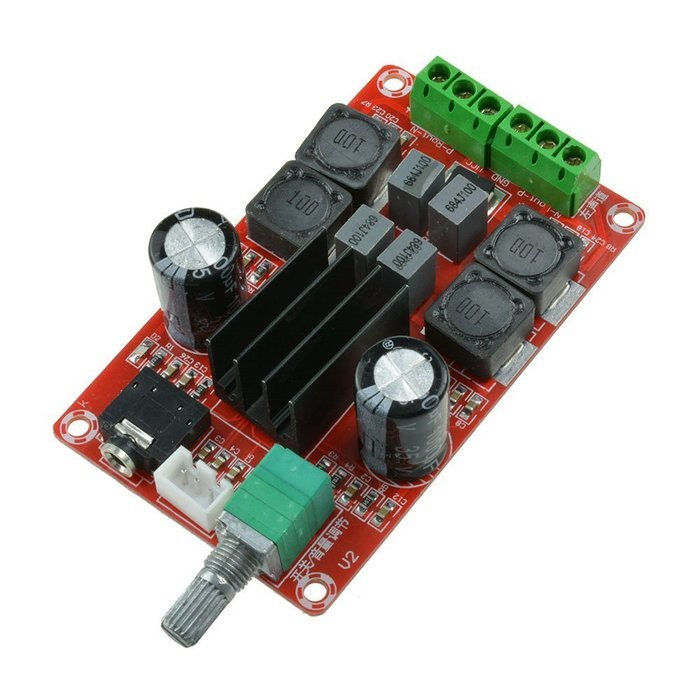 Industry Park TPA3116D2 2X50W Digital Amplifier Board Class D 12V 24V Dual Channel Stereo AMP N6
