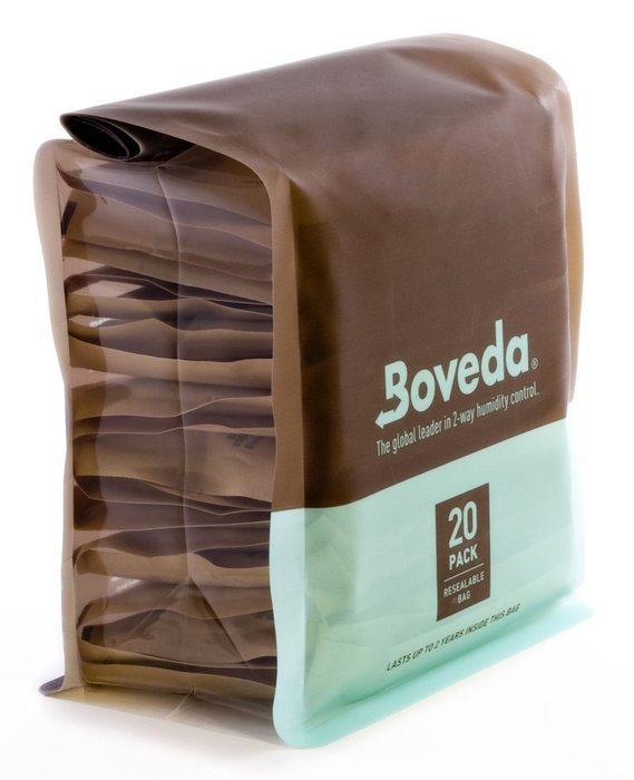 Boveda 72-Percent RH 20-Pack Humidifier/Dehumidifier Large 60gm N4