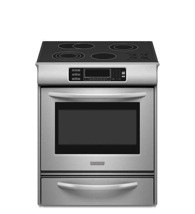 KitchenAid KESS908SPS 30 Electric Range - Stainless Steel