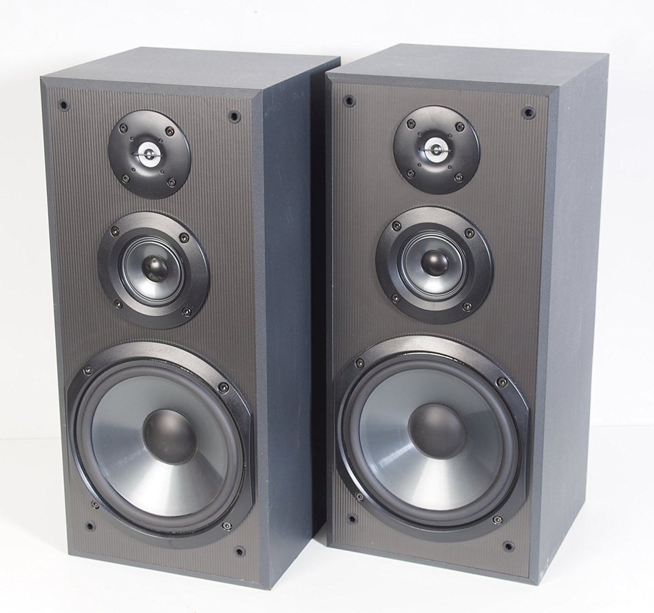 3 Piece SONY SURROUND SOUND SPEAKERS Front or Rear + Center SS-MSP75 ...