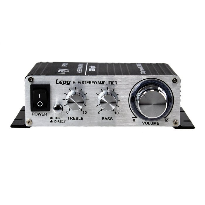 Lepy LP-V3S 25Wx2 RMS High Fidelity Stereo Digital Audio Amplifier for iPhone Computer MP3 etc.Black N4