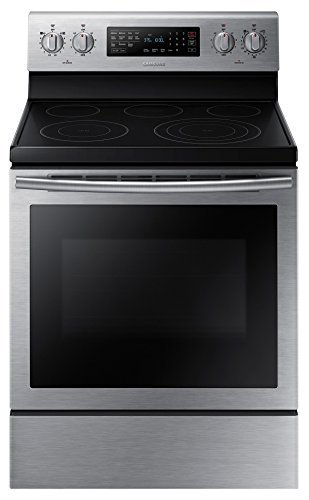 Samsung Appliance NE59J7630SS 30" 5.9 cu. ft. Freestanding Electric Range with 5 Smooth Top Electric Elements,... N3