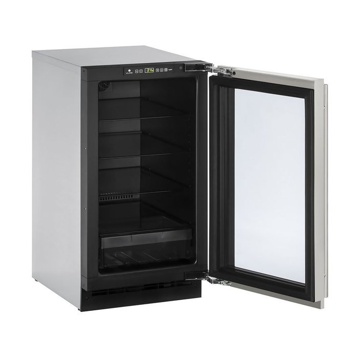 U-Line U2218RGLS00B 3.6 cu. ft. Built-in Refrigerator, Stainless Steel N2