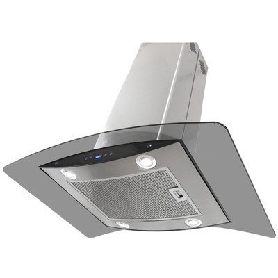 AKDY 36'' 400 CFM Convertible Island Range Hood N9