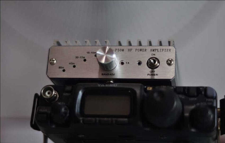 45w MX-P50M HF Power Amplifier For YASEU FT-817 ICOM IC-703 Elecraft KX3 QRP Ham Radio N3