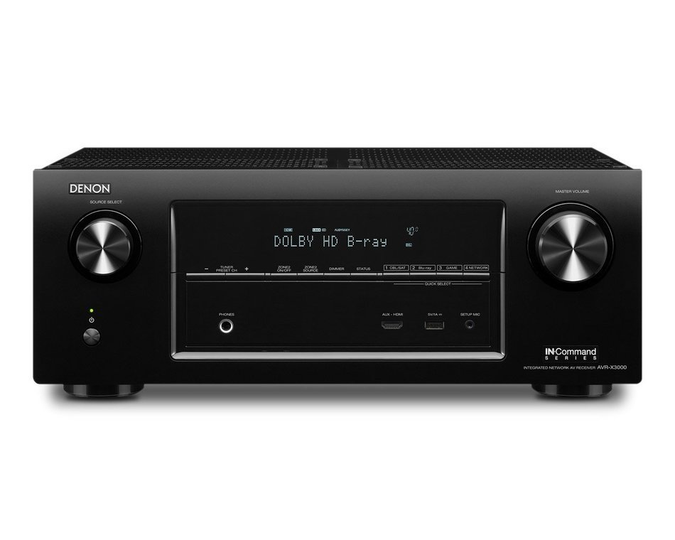 Denon AVRS700W 7.2 Channel Full 4K Ultra HD A/V Receiver with Bluetooth and Wi-Fi with a Pair of 10ft and 6ft... N2