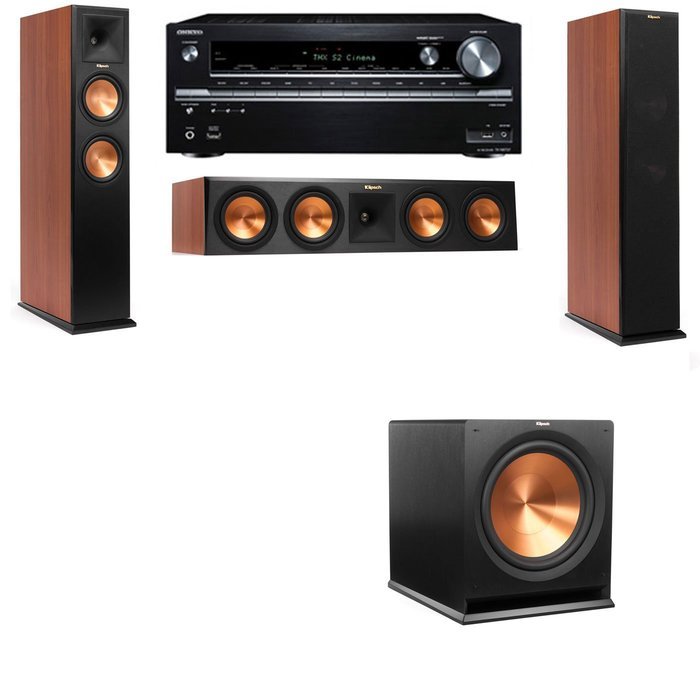 Klipsch RP-250F Tower Speakers CH-3.1-Onkyo TX-NR838