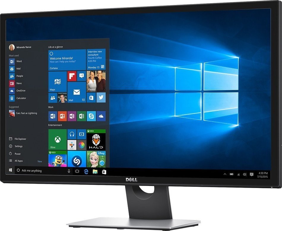 Dell - 28" LED 4K UHD Monitor - Black N3