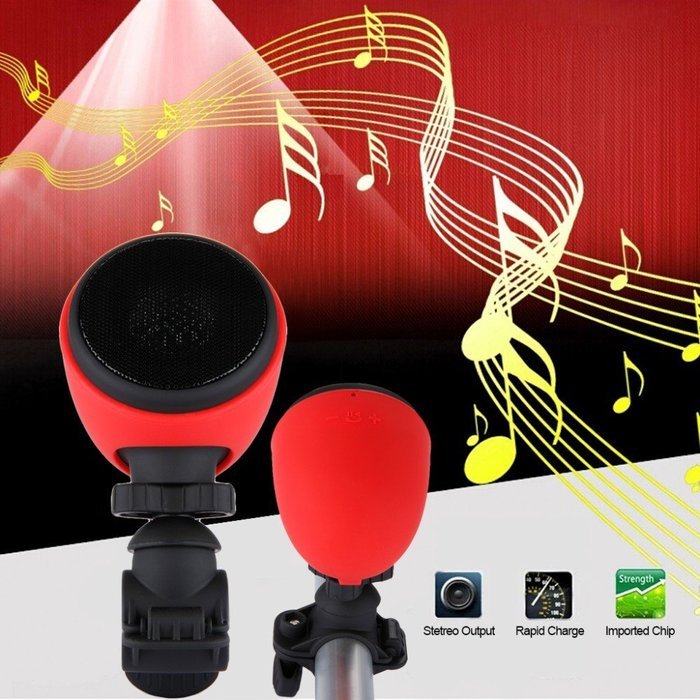 ZhaoCai Portable Wireless Bluetooth Speaker SplashProof Shockproof Adjustable Mount Outdoor Stereo Handsfree With... N4