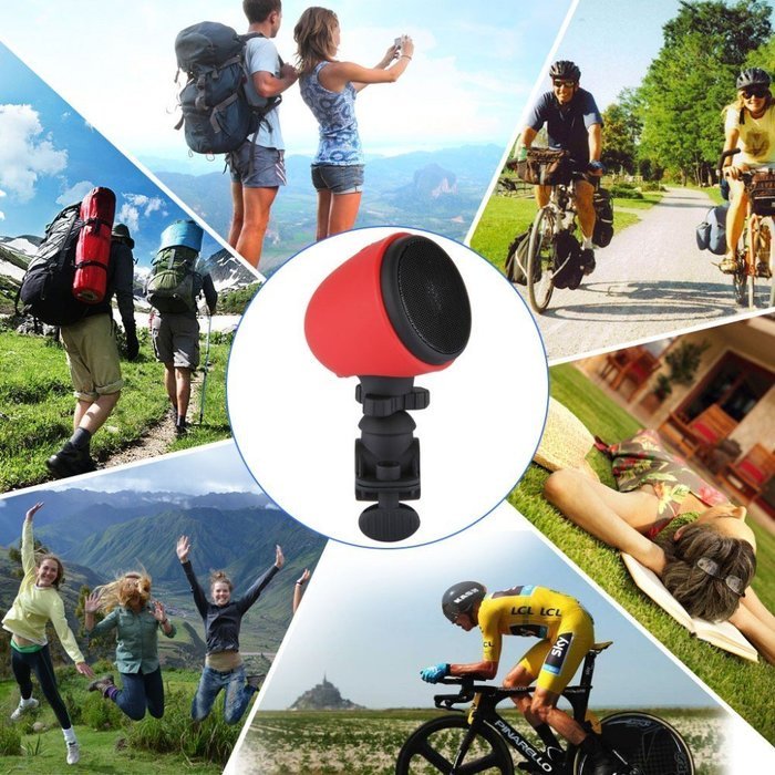 ZhaoCai Portable Wireless Bluetooth Speaker SplashProof Shockproof Adjustable Mount Outdoor Stereo Handsfree With... N5