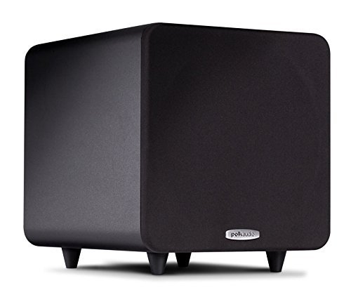 Polk Audio PSW111 Subwoofer (Single, Black)