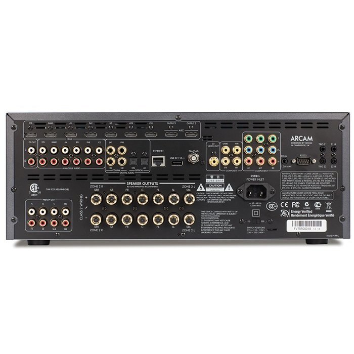 Arcam AVR750 7.1 AV Reciever with 4K Capability (Black)