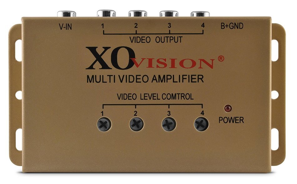 XO Vision 1 Video Input and 4 Video Outputs Video Amplifier