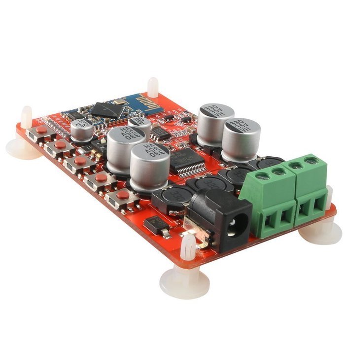 Smraza TDA7492P Digital Amplifier 2 x 25 Watt Dual Channel with Wireless Bluetooth 4.0 Audio Receiver Board &nbsp; N3