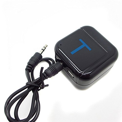 3.5mm AUX Stereo Wireless Bluetooth V2.1 Audio Music Transmitter - Black N6