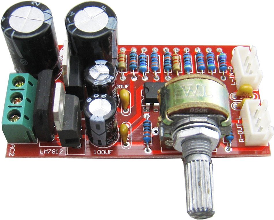 Yeeco MK157 NE5532 Preamplifier Plate AC 12-18V Audio Power Amplifier Power Amp Pre Plate N2
