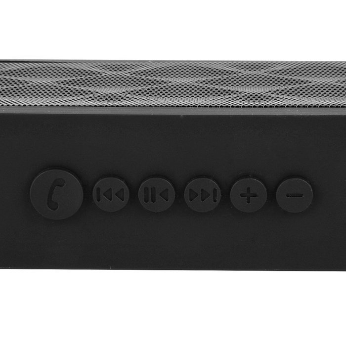 XC-X12 water cube 6key multi-functional voice bluetooth speaker -BLACK N8