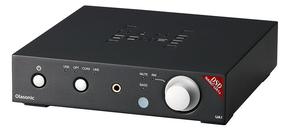 Olasonic USB DAC built-in pre-main amplifier NANOCOMPO NANO-UA1a silky black NANO-UA1a (B) N5