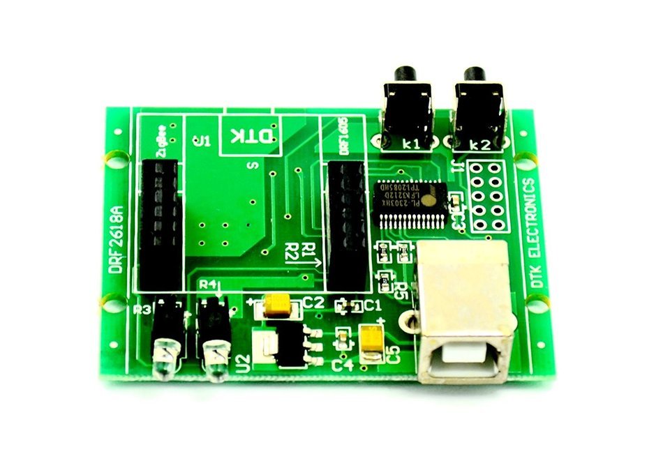 DRF1605-USB-DTK CC2530 ZigBee module-USB to UART floor (DRF1605-USB) Upgrade N3