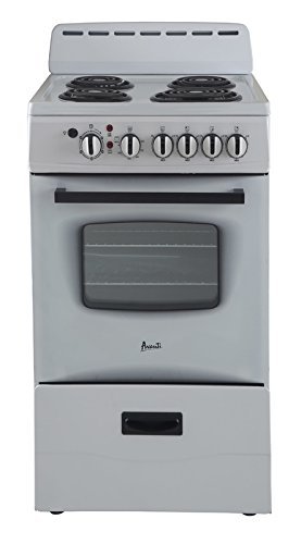Avanti ER20P0WG - 20" Electric Range White