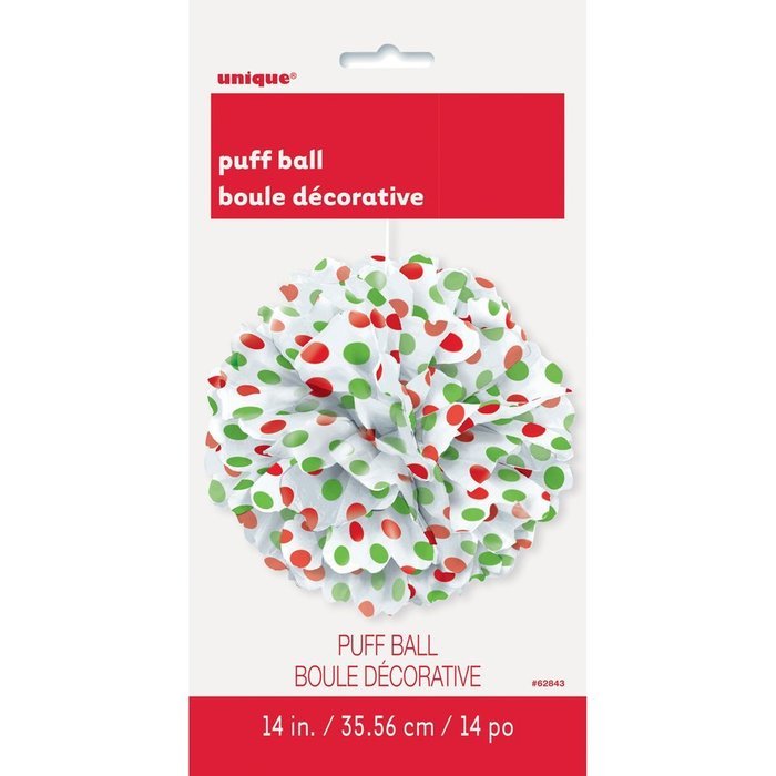 Red and Green Polka Dot Holiday Cupcake Kit for 24 N23