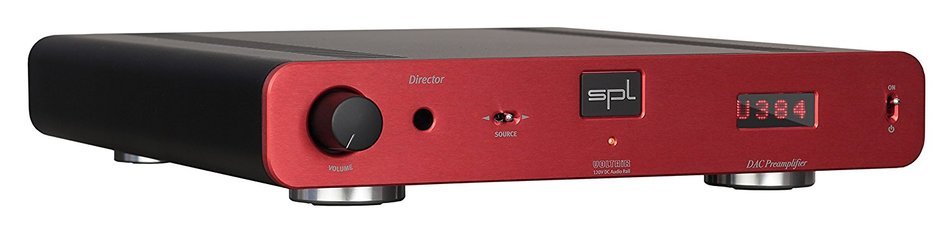 SPL Director Balanced Preamp / DSD DAC with 140dB dynamic range! (Red) N3